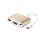 تبدیل ( کابل ) Type-C به VGA و USB3