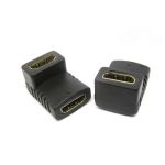 رابط افزایش طول 90 درجه hdmi | رابط اچ دی ام ای | تبدیل دو سر مادگی 90 درجه hdmi | مبدل اچ دی ام ای 90 درجه | برل 90 درجه hdmi |