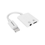 تبدیل 1 به 2 لایتنینگ کینگ استار kac85 یا تبدیل شارژ و aux اپل این محصول یک تبدیل شارژر و هندزفری ایفون می باشد که به اسم تبدیل شارژ و هندزفری اپل معروف است