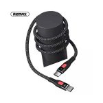 کابل سوپر فست شارژ ریمکس rc151cc یا کابل دوسر تایپ سی ریمکس این محصول که کابل شارژ a70 و کابل شارژر s10 از همین نوع است یک کابل pd شارژ ریمکس است