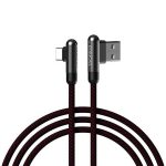 کابل 90درجه تایپ سی | کابل روموس تایپ سی | کابل روموس مدل cb30b | کابل شارژ گیمینگ | کابل تایپ سی 90درجه |