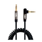 کابل aux فنری k-net | کابل 1 به 1 صدا فنری knet | کابل aux کی نت | کابل صدا knet plus | خرید کابل knet aux |