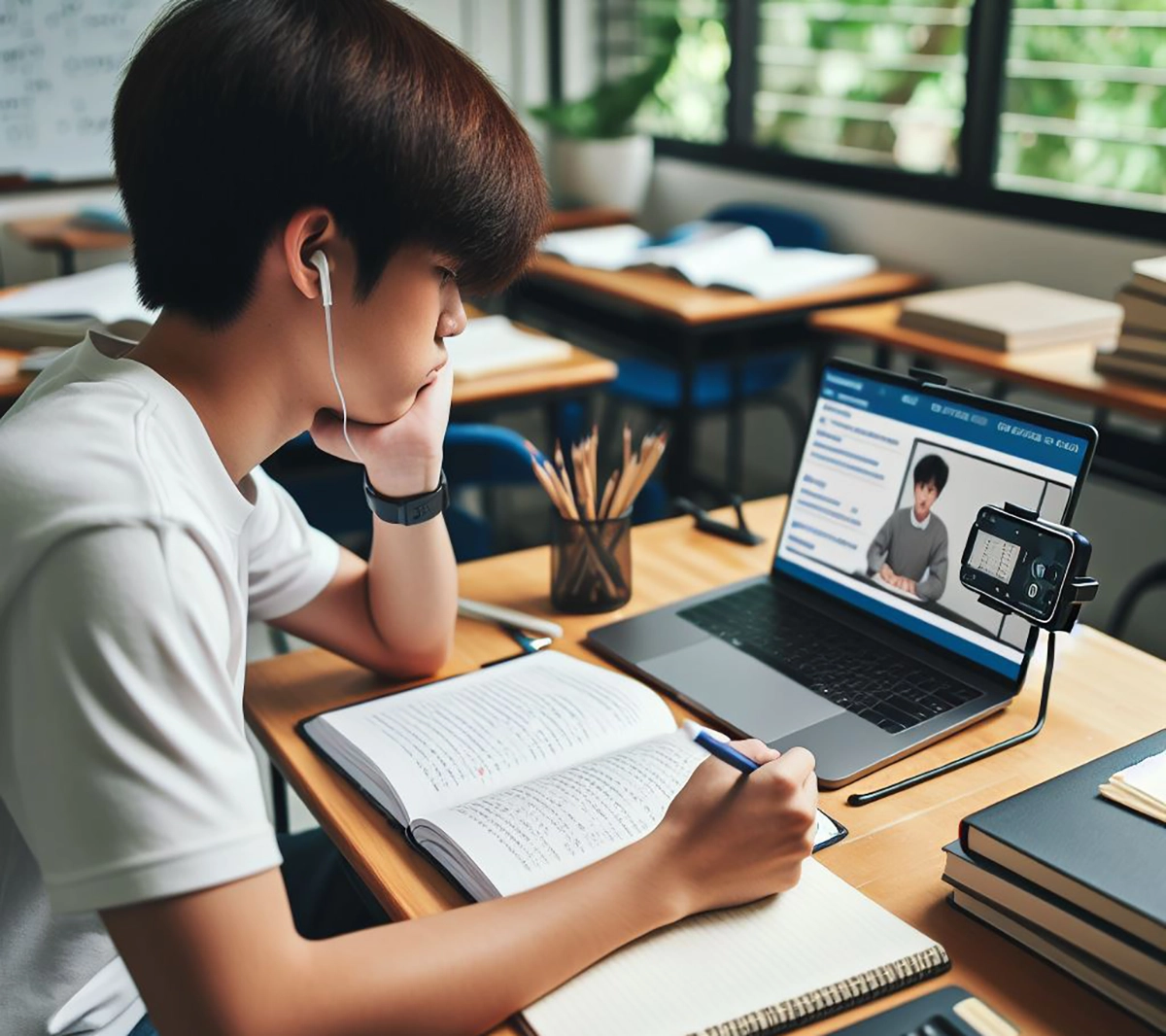 تاثیر استفاده از هولدر موبایل رومیزی در مطالعه و یادگیری